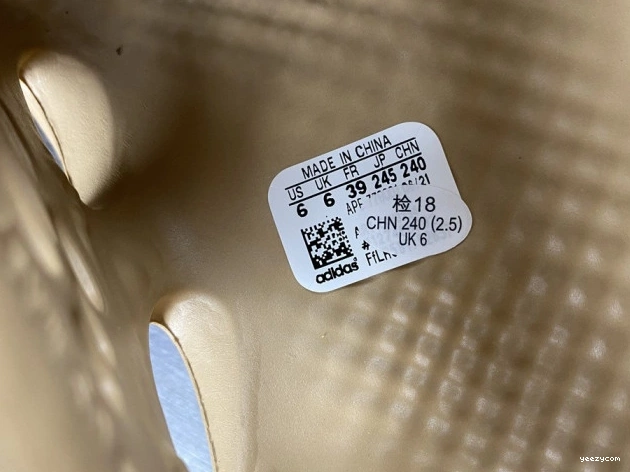 RNNR Adidas GW3354 Ochre Yeezy Foam 0829